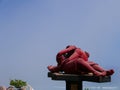 The Kiss statue in Miraflores district of Lima, Peru Royalty Free Stock Photo